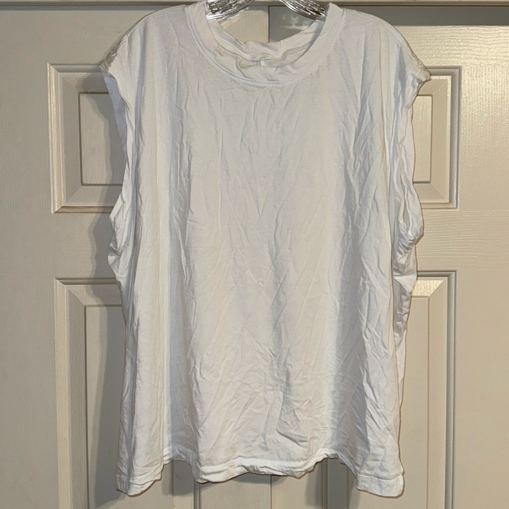 White muscle tank from torrid
